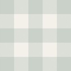 Thick Plaid in Dewy Green