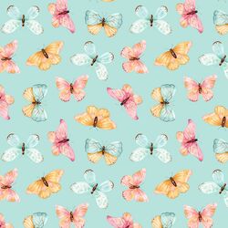 Flight in Aquamarine