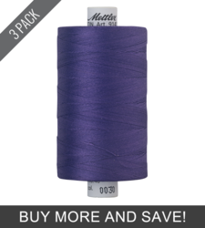 Iris Blue (9141-0030) - Silk Finish Cotton 40wt - 1094 Yards (3 Pack)
