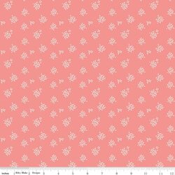 Ditsy in Coral