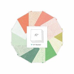 Expressions Batiks 10" Square Pack in Mini Pops Sorbet C