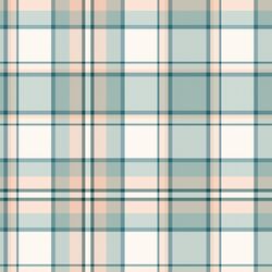 Woodland Plaid in Forest