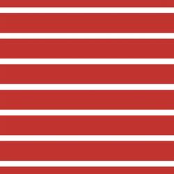 Skinny Stripe in Firecracker Red