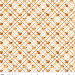 Pumpkin Plaid in Cream