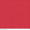 Swiss Dot in Red