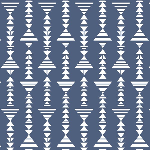 Little Tribal Stripe in Midnight