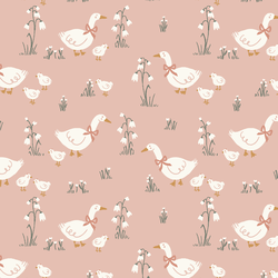 Flock in Powder Pink
