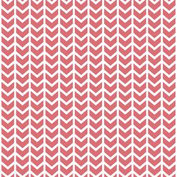 Broken Chevron in Dahlia