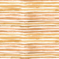Watercolor Wash Stripe in Citrus
