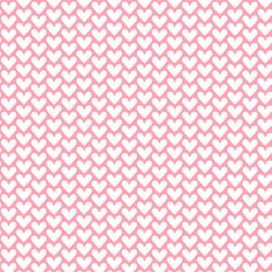 Hearts in Rose Pink