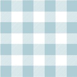 Buffalo Plaid in Powder Blue