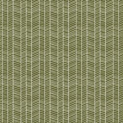 Little Herringbone in Forest Green