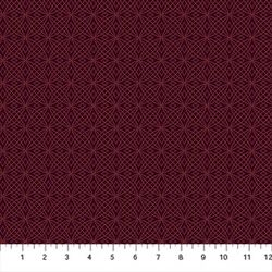 Tonal Grid in Maroon