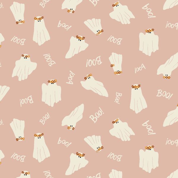 Boho Ghosts in Pink