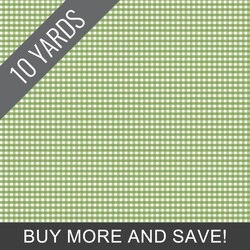 1/8" Gingham in Green - 10 Yard Bolt