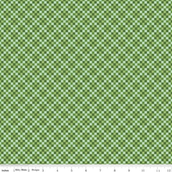 Patchwork in Green