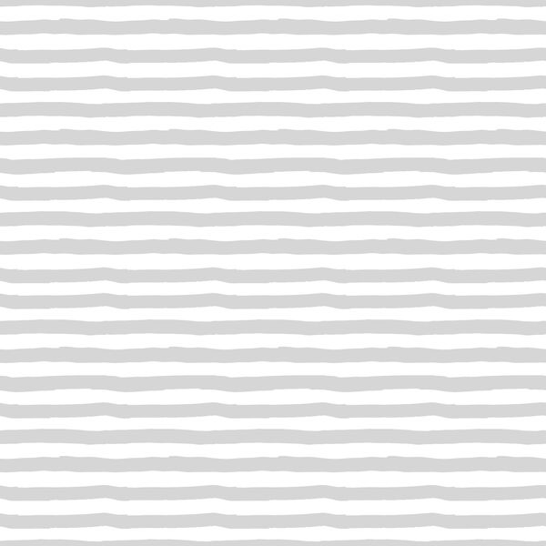 Painted Stripes in Silver