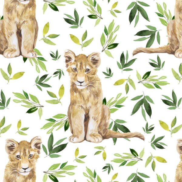 Spring Cub in Greenery