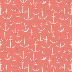 Anchors in Red Coral
