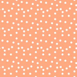 Polka Dot in Nectarine