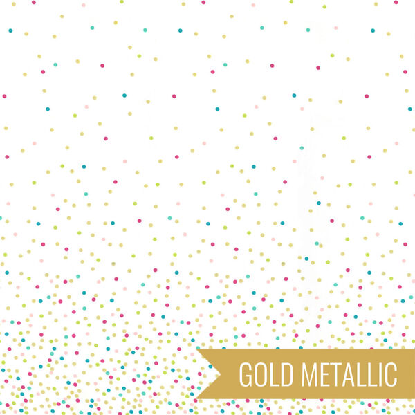 Ombre Confetti Metallic in Multi
