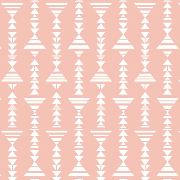 Little Tribal Stripe in Petal