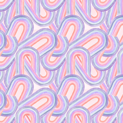 Retro Rainbow in Flower Child