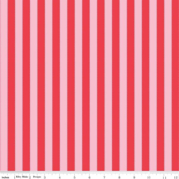 Stripes in Red