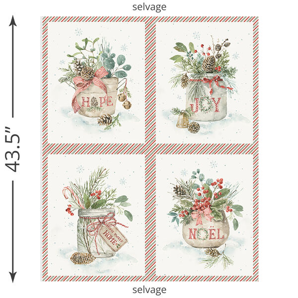 Holiday Spirit Pillow Panel