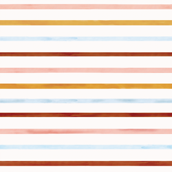 Large Watercolor Stripes in Love Struck