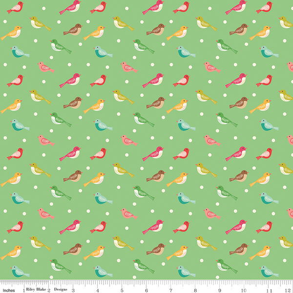 Bird in Spring Green