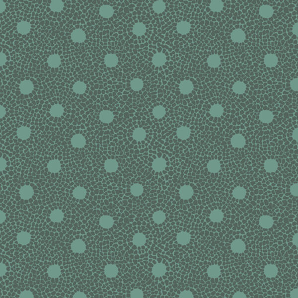Park Güell Dots in Teal
