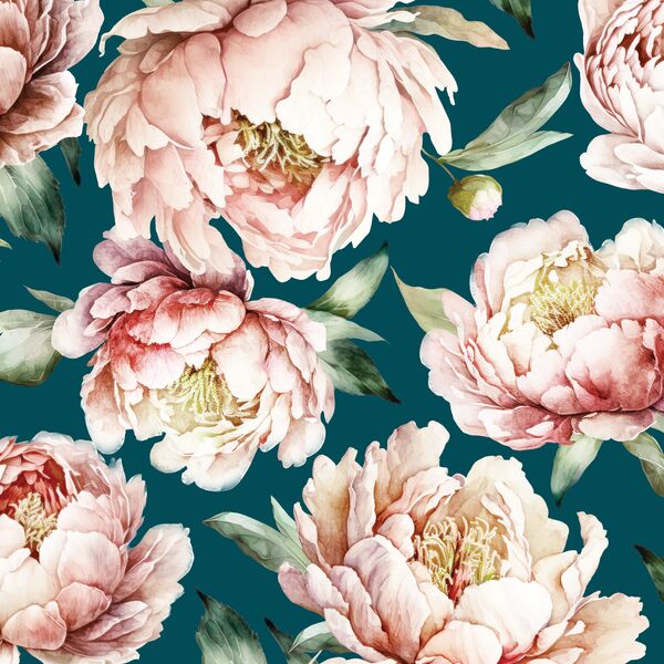 Large Peony Lane in Juniper