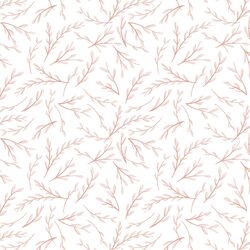 Ornamental in Rose Quartz on White