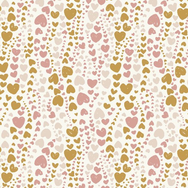 Heart Bubbles in Sunrise