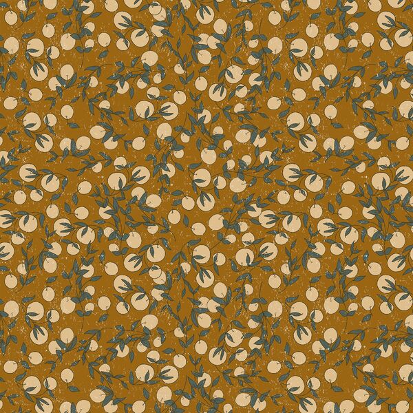 Clementine Branch in Deep Ochre