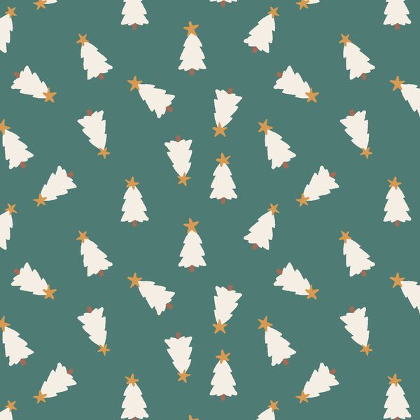 Christmas Trees in Pine Green