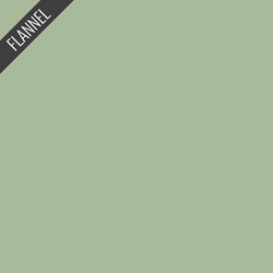 Flannel Solid in Fresh Sage
