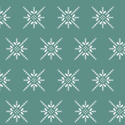 Snowflake Stitch in Agate