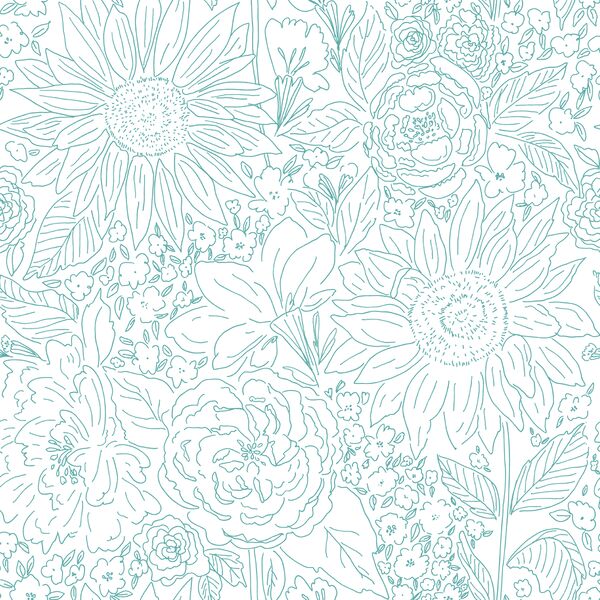 Paperie in Bright Spearmint Green on White