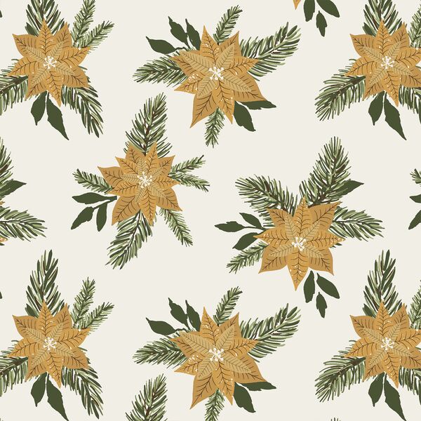 Poinsettia in Golden Yellow