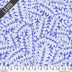 Branches Cotton Lawn in Blue