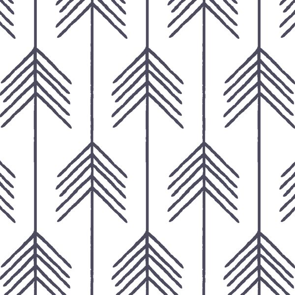 Vanes in Ink on White