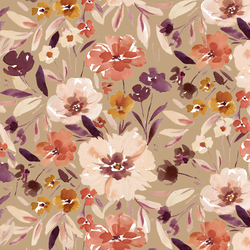 Fall Garden in Light Gold