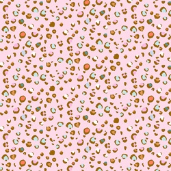 Painted Cheetah in Bubble Gum