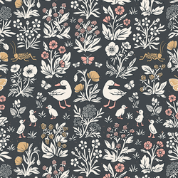 Fanciful Fauna in Strawberries and Cream