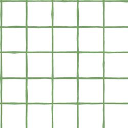 Windowpane in Pistachio on White