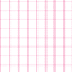 Ticking Check in Blooming Pink