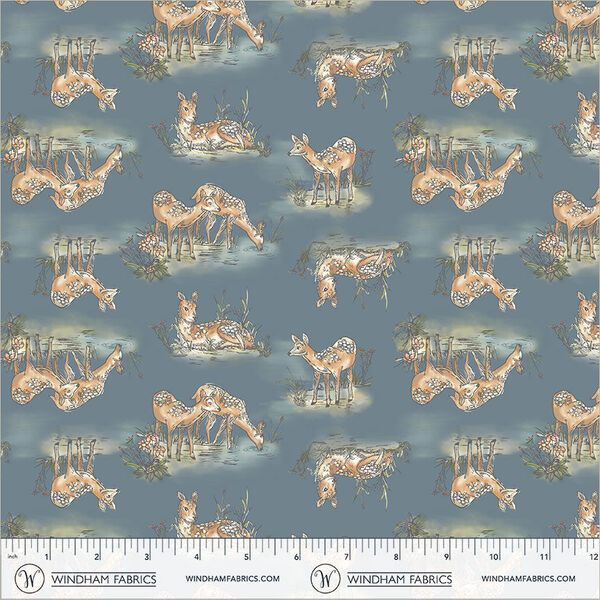 Graceful Deer in Slate