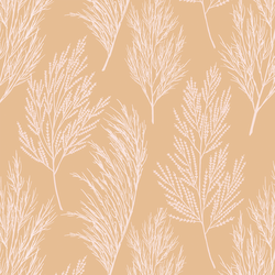 Pampas Grass in Light Clay